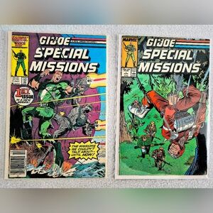 G.I. Joe Special Missions 1 and 4 (1987) LOT NEWSTAND ISSUE
